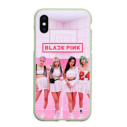 Чехол iPhone XS Max матовый BLACKPINK