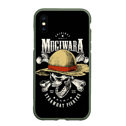 Чехол iPhone XS Max матовый MUGIWARA ONE PIECE