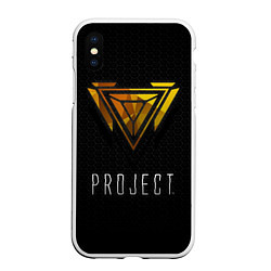 Чехол iPhone XS Max матовый Project