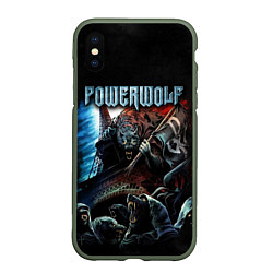 Чехол iPhone XS Max матовый Powerwolf