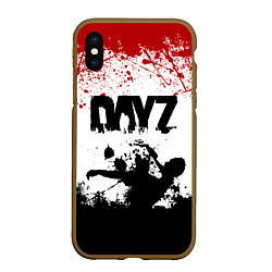 Чехол iPhone XS Max матовый ДЕЙЗИ ОБЛОЖКА DAYZ Z, цвет: 3D-коричневый