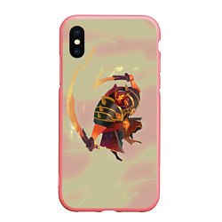 Чехол iPhone XS Max матовый Ember Dota 2, цвет: 3D-баблгам