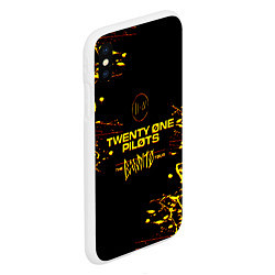 Чехол iPhone XS Max матовый TWENTY ONE PILOTS TOP, цвет: 3D-белый — фото 2