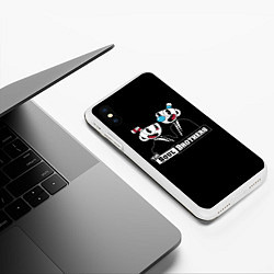 Чехол iPhone XS Max матовый The Soul Brothers, цвет: 3D-белый — фото 2