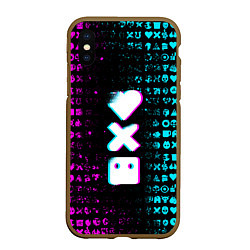 Чехол iPhone XS Max матовый ЛЮБОВЬ СМЕРТЬ И РОБОТЫ, цвет: 3D-коричневый