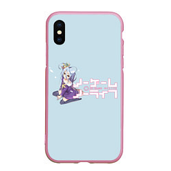 Чехол iPhone XS Max матовый No game no life