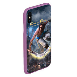 Чехол iPhone XS Max матовый Prince of Persia, цвет: 3D-фиолетовый — фото 2