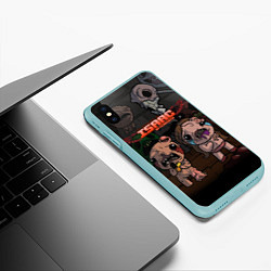 Чехол iPhone XS Max матовый The Binding of Isaac Жертвоприношение Исаака Z, цвет: 3D-мятный — фото 2