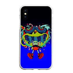 Чехол iPhone XS Max матовый ACID CUPHEAD