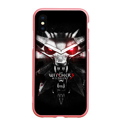 Чехол iPhone XS Max матовый THE WITCHER LOGO, цвет: 3D-баблгам