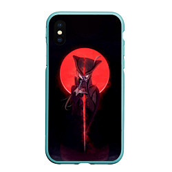 Чехол iPhone XS Max матовый Милаха Мари, цвет: 3D-мятный