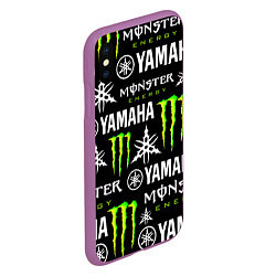 Чехол iPhone XS Max матовый YAMAHA X MONSTER SPORT, цвет: 3D-фиолетовый — фото 2