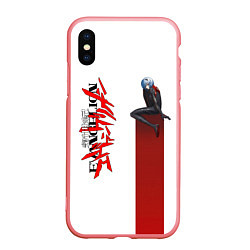 Чехол iPhone XS Max матовый EVANGELION ПИЛОТ EVA, цвет: 3D-баблгам