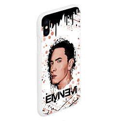 Чехол iPhone XS Max матовый EMINEM ЭМИНЕМ Z, цвет: 3D-белый — фото 2