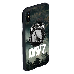 Чехол iPhone XS Max матовый LONE VOLKI DAYZ Z, цвет: 3D-черный — фото 2