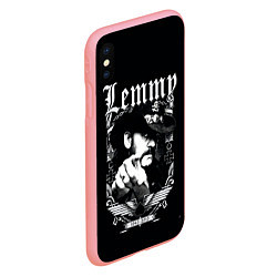 Чехол iPhone XS Max матовый RIP Lemmy, цвет: 3D-баблгам — фото 2