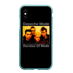 Чехол iPhone XS Max матовый Rareties of Mode - Depeche Mode, цвет: 3D-мятный