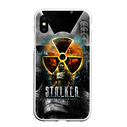 Чехол iPhone XS Max матовый STALKER SHADOW OF CHERNOBYL СТАЛКЕР ТЕНИ ЧЕРНОБЫЛЯ, цвет: 3D-белый