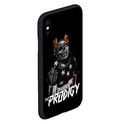 Чехол iPhone XS Max матовый THE PRODIGY FLINT, цвет: 3D-черный — фото 2