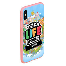 Чехол iPhone XS Max матовый Toca Life World, цвет: 3D-баблгам — фото 2