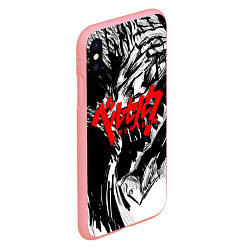 Чехол iPhone XS Max матовый БЕРСЕРК РИСУНОК BERSERK, цвет: 3D-баблгам — фото 2