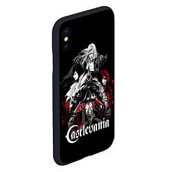 Чехол iPhone XS Max матовый Castlevania Кастлвания, цвет: 3D-черный — фото 2