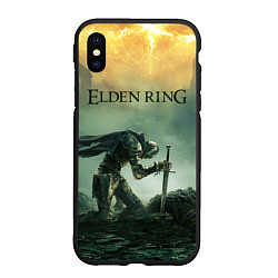 Чехол iPhone XS Max матовый Elden Ring - Потускневший, цвет: 3D-черный