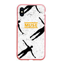 Чехол iPhone XS Max матовый Absolution - Muse, цвет: 3D-баблгам