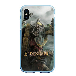 Чехол iPhone XS Max матовый Elden Ring - Ведьма, цвет: 3D-голубой