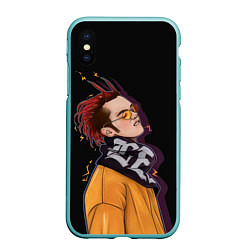 Чехол iPhone XS Max матовый Gone Fludd on style, цвет: 3D-мятный