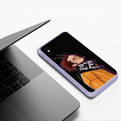 Чехол iPhone XS Max матовый Gone Fludd on style, цвет: 3D-светло-сиреневый — фото 2