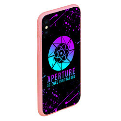 Чехол iPhone XS Max матовый PORTAL NEON ПОРТАЛ НЕОН, цвет: 3D-баблгам — фото 2