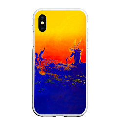 Чехол iPhone XS Max матовый Music from the Film More - Pink Floyd, цвет: 3D-белый