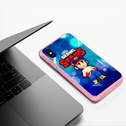 Чехол iPhone XS Max матовый Fang Фэнг Brawl Stars, цвет: 3D-баблгам — фото 2
