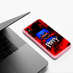 Чехол iPhone XS Max матовый POPPY PLAYTIME ПОППИ ПЛЭЙ ТАЙМ, цвет: 3D-баблгам — фото 2