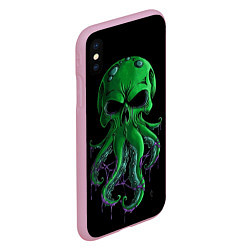 Чехол iPhone XS Max матовый 3D морской житель, цвет: 3D-розовый — фото 2