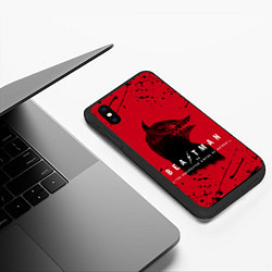 Чехол iPhone XS Max матовый BEASTMAN BERSERK БЕРСЕРК, ПРОКЛЯТИЕ, цвет: 3D-черный — фото 2