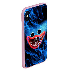 Чехол iPhone XS Max матовый POPPY PLAYTIME ХАГИ ВАГИ В ОГНЕ, цвет: 3D-розовый — фото 2