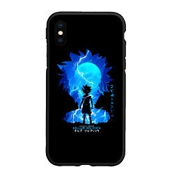 Чехол iPhone XS Max матовый Hunter x Hunte - Killua Zoldyck, цвет: 3D-черный