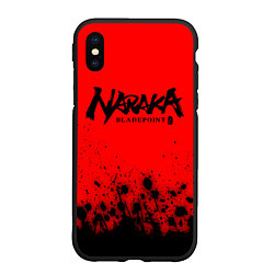 Чехол iPhone XS Max матовый NARAKA BLADEPOINT Краски