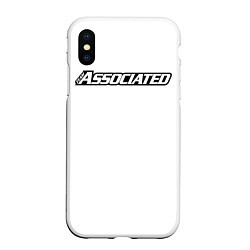 Чехол iPhone XS Max матовый Team Assotiated RC, цвет: 3D-белый