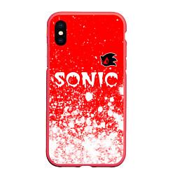 Чехол iPhone XS Max матовый SONIC EXE Арт