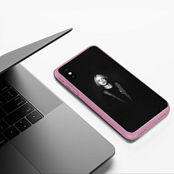 Чехол iPhone XS Max матовый Pharaoh AMG Фараон ЧБ, цвет: 3D-розовый — фото 2