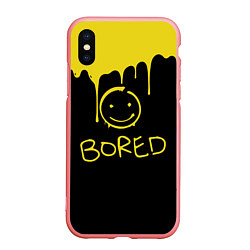 Чехол iPhone XS Max матовый Sherlock Bored Big Smile, цвет: 3D-баблгам