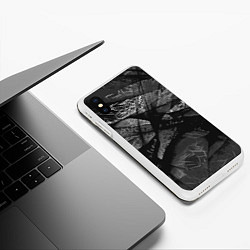 Чехол iPhone XS Max матовый Silencio Коллекция Get inspired! Fl-175-1-5-a-s, цвет: 3D-белый — фото 2