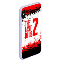 Чехол iPhone XS Max матовый The last of us 2 - зе ласт оф ас 2, цвет: 3D-светло-сиреневый — фото 2