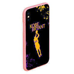 Чехол iPhone XS Max матовый Kobe Bryant Баскетболист 24, цвет: 3D-баблгам — фото 2