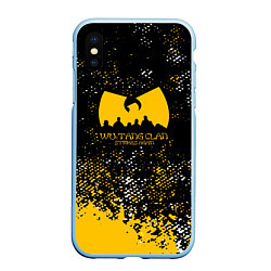 Чехол iPhone XS Max матовый Wu-tang clan - ghostface killah, цвет: 3D-голубой