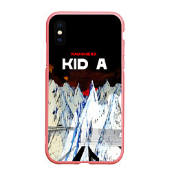 Чехол iPhone XS Max матовый Kid A - Radiohead, цвет: 3D-баблгам