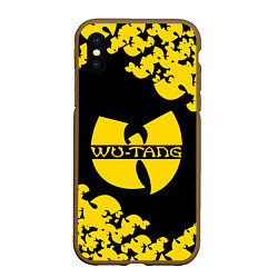 Чехол iPhone XS Max матовый Wu bats, цвет: 3D-коричневый